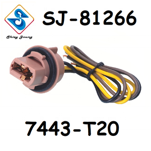 Liên Hệ Duy Nhất Đèn Ổ Cắm 1 Pin Nối <span class=keywords><strong>Auto</strong></span> <span class=keywords><strong>7440</strong></span> T20 Bóng Đèn Liên Hệ Duy Nhất Pigtail Đèn Ổ Cắm - Product Image 6