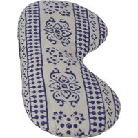 Coussin pour les yeux en coton 100% imprimé au bloc de haute qualité, garnissage aux graines de lin et lavande, amovible et lavable, meilleur prix, exquis