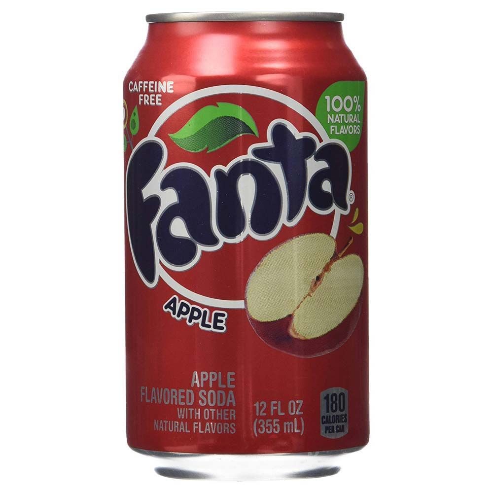 Fanta Red Apple 355ml Carbonated Drinks Fanta 330ml Soft
