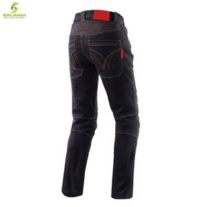 Jean personnalisé pour moto, jean en denim de haute qualité, nouveau, pour hommes, - Product Image 3