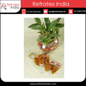 Decorative Polyester Tassel for Garment Cushion Tassel <b>Fringe</b> Bulk Supplier and Manufacture by Refratex India Made in India for - Product Image 4