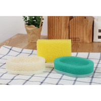 Étui à savon Non adhésif de haute qualité, éponge à récurer de Drainage Design noir et blanc couleurs personnalisées
