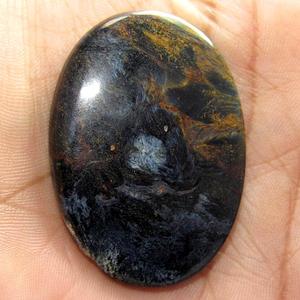 Pietersite, piedra preciosa suelta, piedra natural de alta calidad, forma ovalada, cabujón liso para la fabricación de joyas - Product Image 3