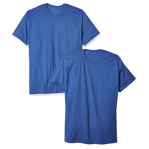 Algodón de alta calidad al por mayor precio barato Color sólido Casual liso verano desgaste personalizado Logo O cuello Hombre Camisetas 2024 - Product Image 1