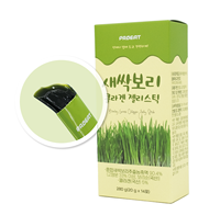 Collagène de Poisson de Haute Qualité OEM, Gelée d'Herbe d'Orge en Sachet, Stick de Collagène Premium Certifié HACCP, Alimentaire et Conservé