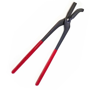 Black Steel Crocodile Plier With Plastic Coated End - Product Image 4