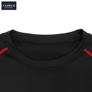 <b>Men's</b> Sports Tight Elastic <b>Compression</b> Gym Trousers and <b>Shirts</b> Set Quick Dry Lightweight Polyester/Nylon - Product Image 6