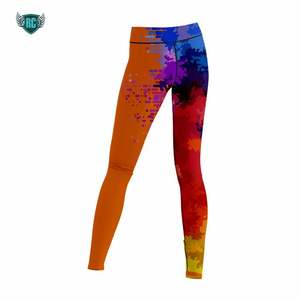 Leggings de sport unisexe en polyester à séchage rapide, avec logo personnalisé, vêtements de baseball softball respirants et motifs de sublimation, grande taille - Product Image 5