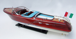 เรือโมเดลไม้ RIVA AQUARAMA รุ่นพิเศษ-โมเดลหัตถกรรมไม้ - Product Image 6