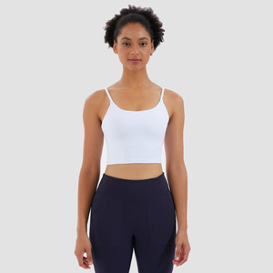 Manufacturer 2022 Gym Fitness Yoga Sleeveless Shirts Workout OEM Logo Embroidery Ladies custom women Best tank <b>top</b> - Product Image 4