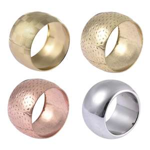 Anneau de serviette en métal, pour mariage et fêtes, exportation depuis l'italie, - Product Image 2