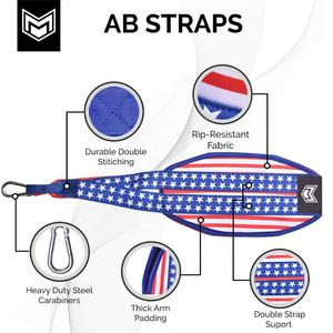 Correas Ab colgantes Unisex personalizadas con accesorio de barra de tracción para la construcción muscular de Fitness y soporte de entrenamiento - Product Image 5