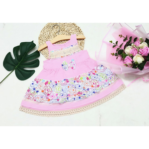 Gran oferta, hermosa colección de vestidos, ropa para niños, vestidos, vestido de princesa para niñas, hecho en Vietnam - Product Image 3