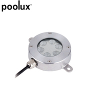 Pompe de fontaine submersible Poolux 2022 avec éclairage LED RGB pour extérieur, DMX, fontaine d'eau sous-marine