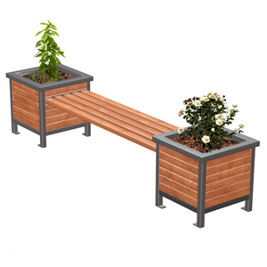 Suole — banc de jardin en métal avec repose-paume, chaise d'extérieur de Patio, accessoire de qualité supérieure - Product Image 1