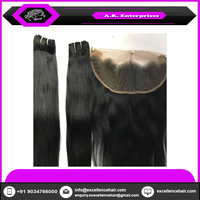 Extensions Indiennes 100% Cheveux Humains Remy de Qualité Supérieure, 3 Paquets, Vierges, Bruts, Non Transformés, Double Trame Faite à la Machine, Longueur 8-32 Pouces, Lisses/Ondulés