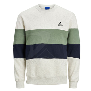 Custom Men's Regular Fit Winter Fleece Blank Pullover Cotton <b>Polyester</b> <b>Hoodie</b> Crew Neck Solid Print Pattern Windproof Sweatshirt - Product Image 2