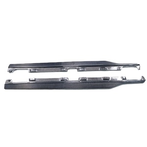 Falda lateral de fibra de carbono para coche, para <span class=keywords><strong>Mercedes</strong></span> Benz <span class=keywords><strong>AMG</strong></span> <span class=keywords><strong>GT</strong></span> <span class=keywords><strong>Coupe</strong></span> - Product Image 1