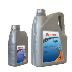 Briton SAE 40 API CH-4 Truck and Cars Turbo Diesel Engine Oil Total Protection Customer Branding from Dubai Factory