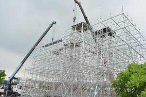 Haute Standard Galvanisation D'échafaudage de Ringlock - Product Image 3