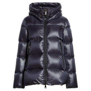 Blouson Long style aviateur, sans manches, à la mode, col rond, pour femmes, - Product Image 1