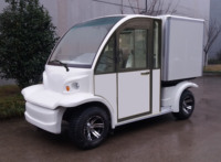 Véhicule électrique cargo, pouces, avec porte