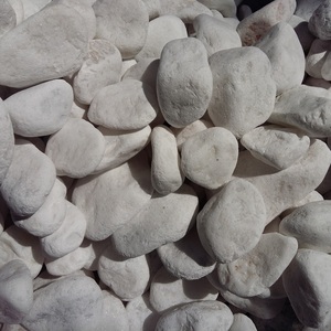 Piedra de gravilla blanca para la nieve, decoración de jardín, el hogar, el más vendido - Product Image 1