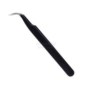 Pince à épiler pour extensions de cils en acier inoxydable Instruments de beauté pour extensions de cils Vente en gros de la meilleure qualité - Product Image 6