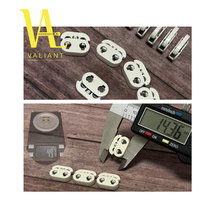 HIGH QUALITY FLAT DOUBLE HOLE CORD LOCK - Product Image 3