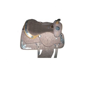 Selle de Western anglais sculptée à la main en cuir durable Tailles personnalisées de votre propre marque - Product Image 1