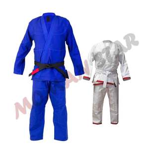 Parches bordados de diseño personalizado BJJ Gi Heavyweight Pearl Martial Arts Wear - Product Image 4