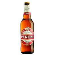 Peroni Italiaans Lager Bier 66 cl in fles - Alcoholpercentage 4,7% - Lichte kleur - Gepasteuriseerd - Fruit & groente variëteit - Gemaakt in Italië