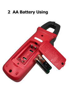 TECPEL DCM-033B 디지털 클램프 멀티미터 5999 카운트 커패시턴스 측정, 작은 전류 - Product Image 4