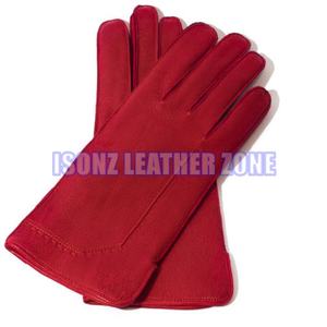Gants d'hiver chauds en cuir de mouton pour femmes technologie d'écran tactile confortable fourrure de lapin Rex décontracté Style de fête en plein air quotidien - Product Image 1