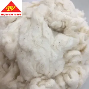 Cotton Comber Noil Waste Cotton Comber Noil Bleached pure color bales packing from Vietnam spinning mill - Ms. Florence