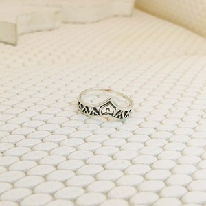 Nouvelle arrivée en argent Sterling pur 925 meilleure qualité unisexe lunette réglage à la main bague unie pour mariage et fête - Product Image 4