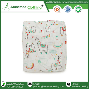Prix de gros Drap de lit de bébé en coton biologique draps de lit de bébé unique literie pour lit de bébé garçon - Product Image 5