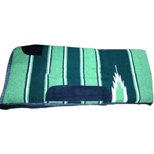 QUIERO VENDER Manta de sillín blanca de lana PARA CABALLO COLOR BLANCO NEGRO VERDE AZUL ROJO EN DÓLAR 7 TAMAÑO COB completo Shetland - Product Image 4