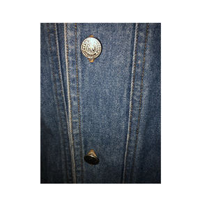 2021 Casual ropa de chaleco de Denim en blanco logotipo personalizado de chaquetas de los hombres - Product Image 2