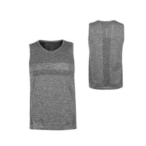 Camiseta sin mangas de manga larga de invierno para hombre, logotipo personalizado, patrón sólido, algodón, poliéster, comodidad transpirable, calidad Superior Digital - Product Image 1