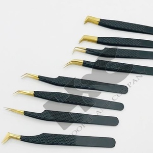 New Lash <b>Tweezers</b> Eyelash <b>Tweezer</b> Top Rank Stainless Steel logo Offer Sustainable Lash Extension <b>Tweezers</b> Packing Logo mink - Product Image 4