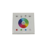 TM06 TM07 TM08 DC12V-24V mural couleur unique/CT/RVB a mené Le Contrôleur D'écran Tactile verre gradateur pour LA Bande MENÉE