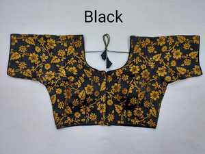 Blouses de sari en dentelle de soie de créateur, dernière collection, vêtements de fête, vêtements indiens prêts à porter, prix de gros, Surat Gujarat Garment - Product Image 2