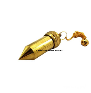 Cao cấp handmade đá quý con lắc bói toán thiết kế 18 món quà tinh thần Reiki chữa bệnh muntaha mã não - Product Image 1