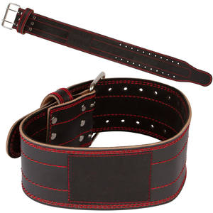 Ceinture de musculation de haute qualité pour la salle de sport, la musculation et les entraînements de force, en cuir de vachette personnalisé en usine, 4/6 pouces, Sialkot - Product Image 5