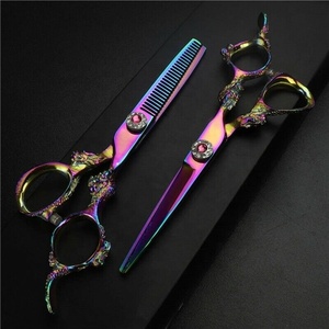 6 "Dragon professionnel Ciseaux De Coiffure De Coiffeur De Coupe De Cheveux Ciseaux Amincissants - Product Image 1