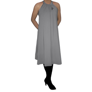 Robe de maternité une pièce écologique la plus vendue belle impression florale cou sans manches conception noir coton biologique vêtements de plage - Product Image 5