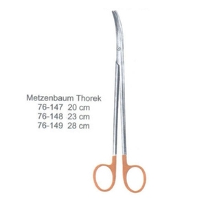 Metzenbaum-Thorek Gold Ciseaux TC Instrument Équipement médical Base d'instruments chirurgicaux - Product Image 2