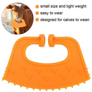 Tebru ที่หนีบจมูกลูกวัวมีหนามป้องกันการดูดสำหรับฟาร์มเลี้ยงลูกวัวเครื่องมือสัตวแพทย์สำหรับหย่านมวัว - Product Image 5