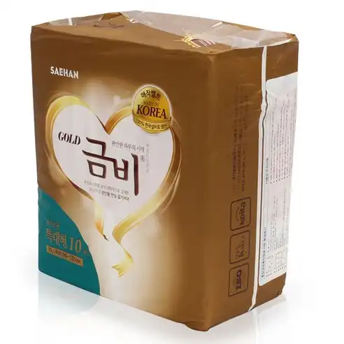 Lomemiliki Label Pribadi Bersertifikasi Super Menyerap, Bahan Premium Sekali Pakai Aman Tipe Bulat Korea Dewasa